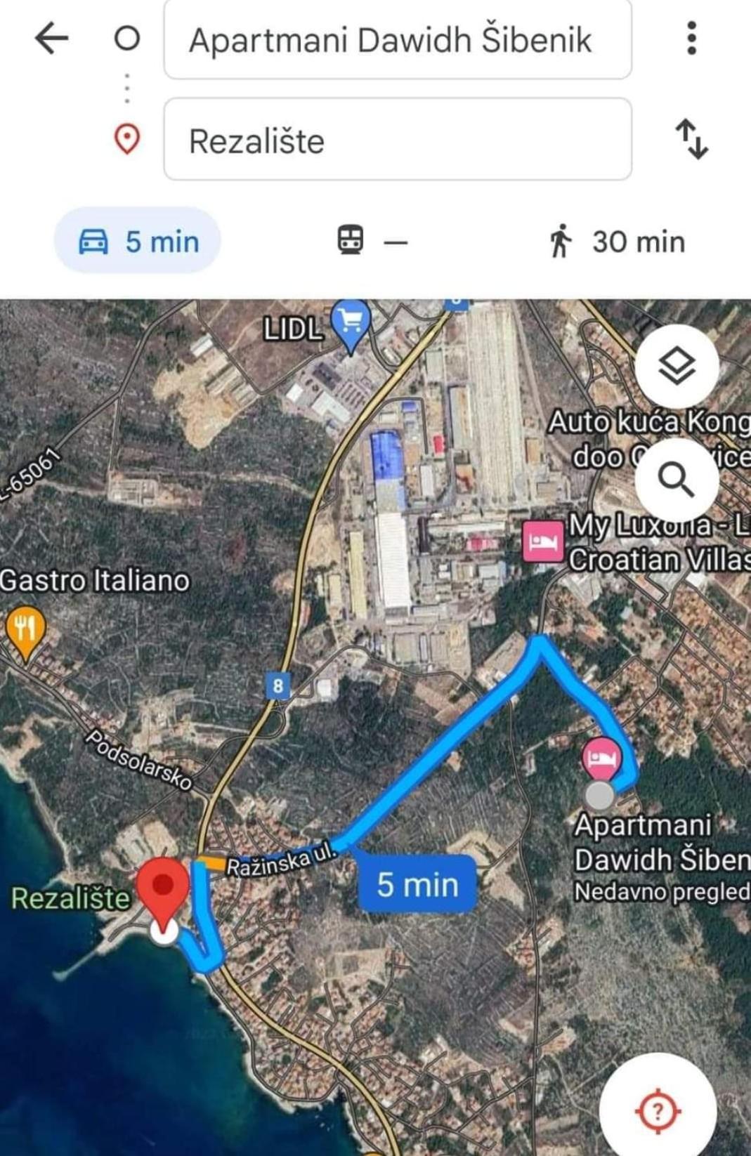 Apartman Dawidh Šibenik Exterior foto